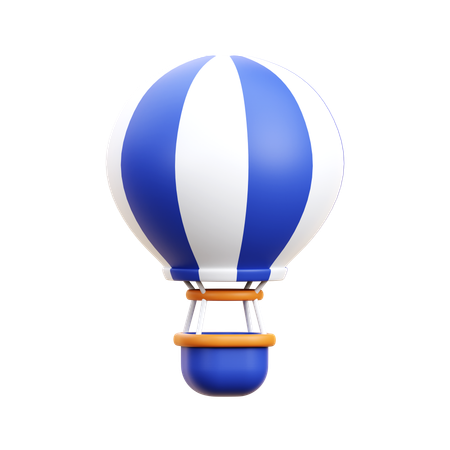 Hot air ballon  3D Icon