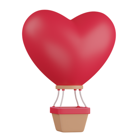 Hot Air Ballon  3D Icon