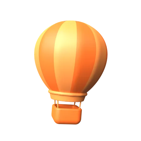 Hot Air Ballon 3D Icon