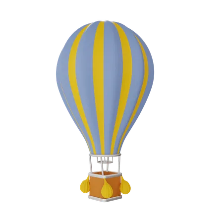 Hot Air Balloon  3D Icon