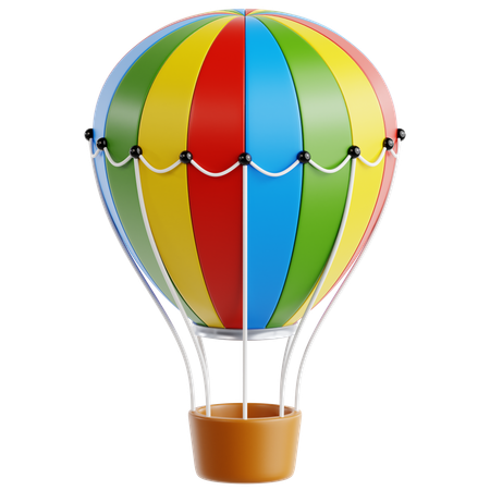 Hot Air Balloon  3D Icon
