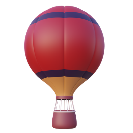 Hot Air Balloon  3D Icon