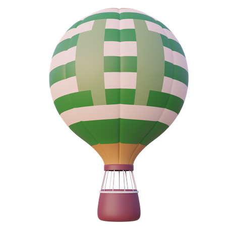 Hot Air Balloon  3D Icon