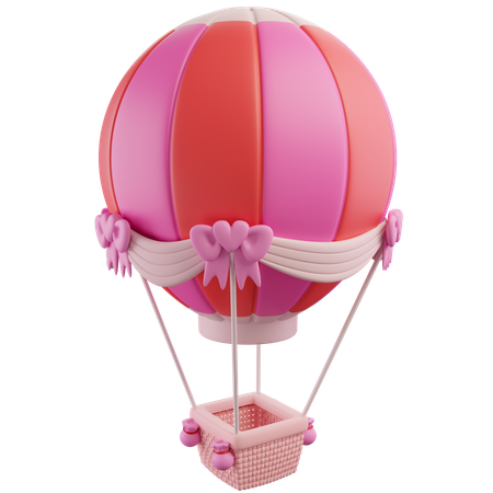 Hot Air Balloon  3D Icon