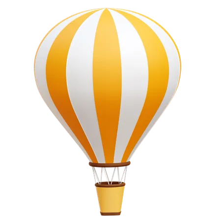 Hot Air Balloon  3D Icon