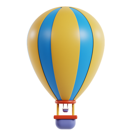 Hot Air Balloon  3D Icon