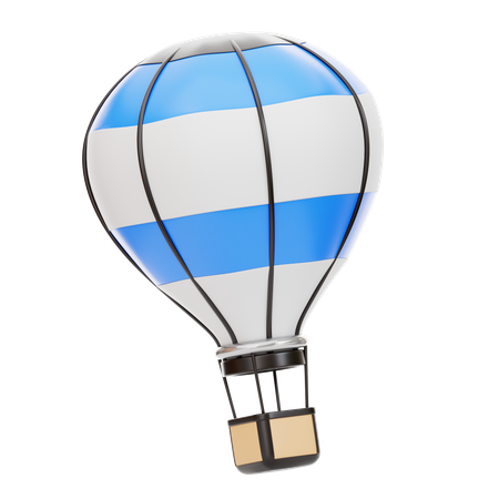 Hot Air Balloon  3D Icon