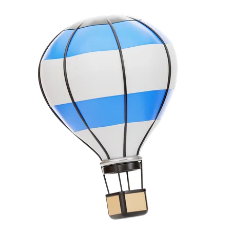 Hot Air Balloon  3D Icon