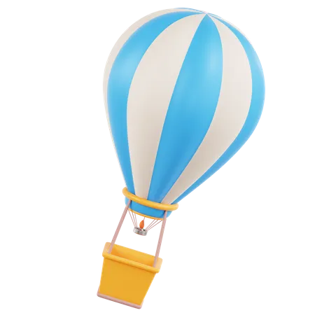 Hot Air Balloon  3D Icon