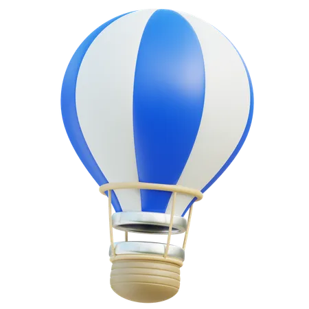 Hot Air Balloon  3D Icon