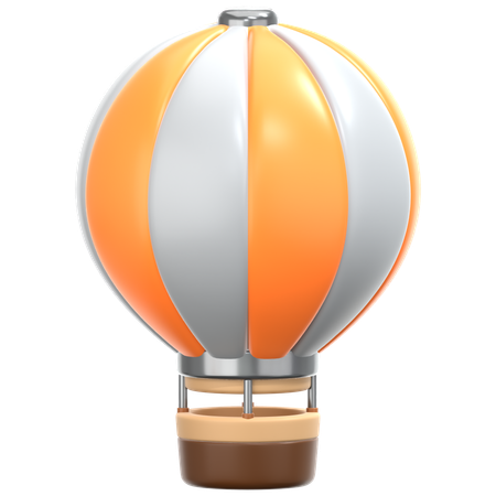 Hot Air Balloon  3D Icon