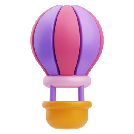 Hot Air Balloon  3D Icon