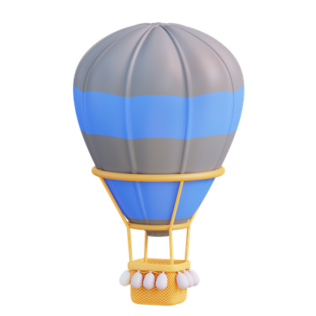 Hot Air Balloon  3D Icon