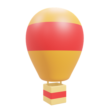 Hot Air Balloon  3D Icon