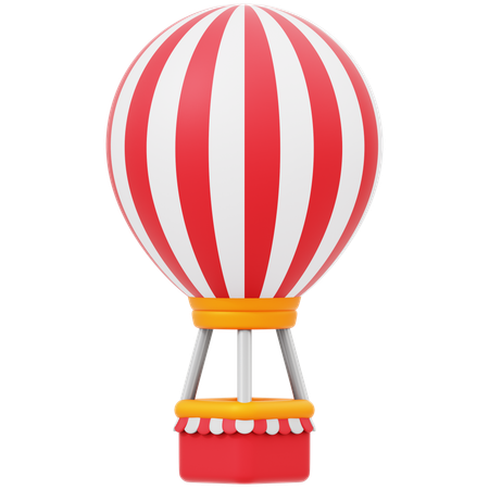 Hot Air Balloon  3D Icon