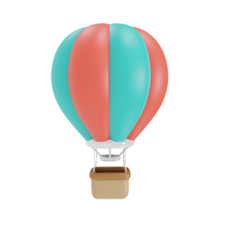 Hot Air Balloon  3D Icon