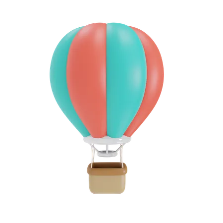 Hot Air Balloon  3D Icon