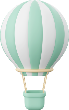 Hot Air Balloon  3D Icon