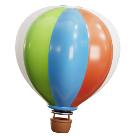 Hot Air Balloon  3D Icon