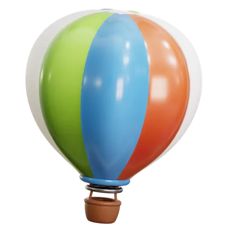 Hot Air Balloon  3D Icon