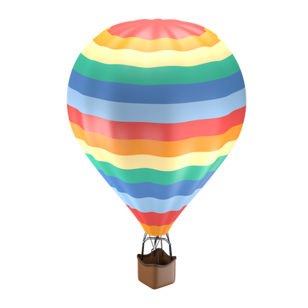 Hot Air Balloon  3D Icon