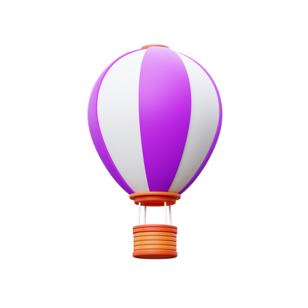 Hot Air Balloon  3D Icon