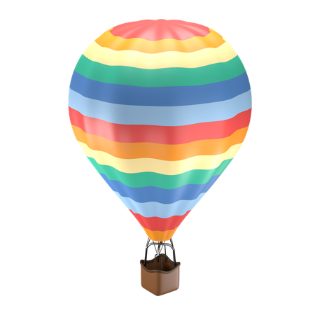 Hot Air Balloon  3D Icon