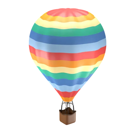 Hot Air Balloon  3D Icon