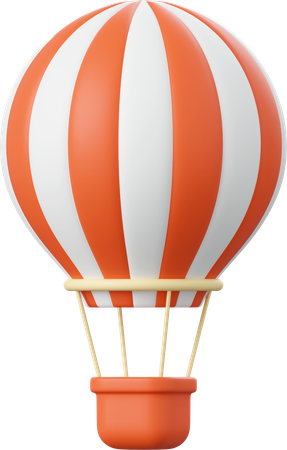 Hot Air Balloon  3D Icon