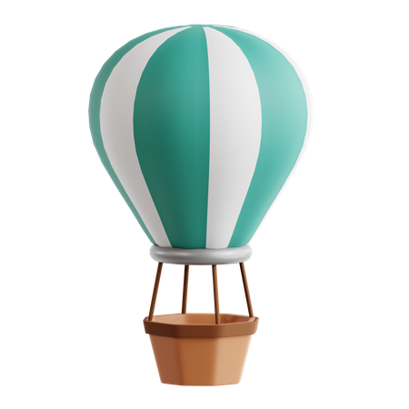 Hot Air Balloon  3D Icon