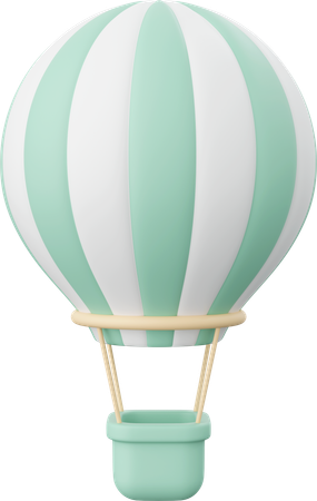 Hot Air Balloon  3D Icon