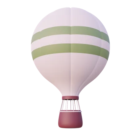 Hot Air Balloon 3D Icon