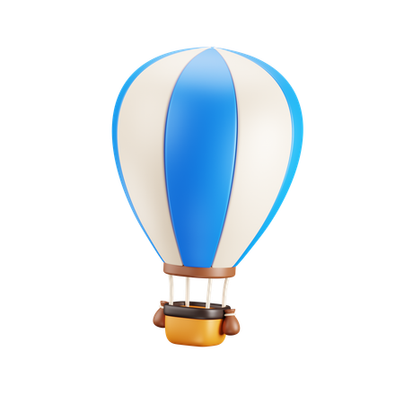 Hot air baloon  3D Icon