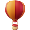 3d parachute ballon emoji