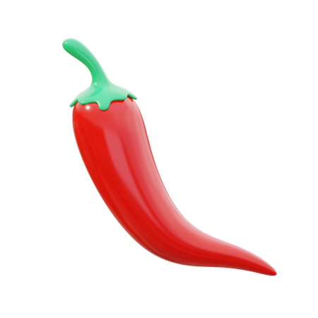 Hot Chili  3D Icon