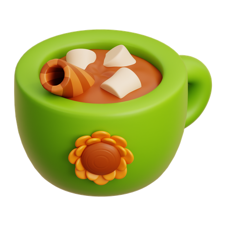 Hot Chocolate  3D Icon