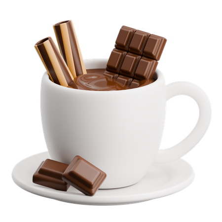 Hot Chocolate  3D Icon