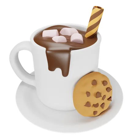 Hot Chocolate  3D Icon