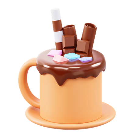 Hot Chocolate  3D Icon