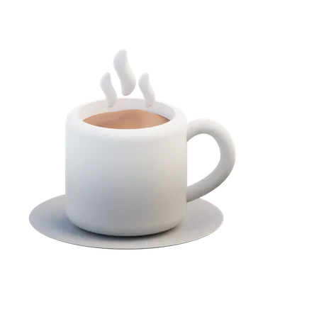 Hot Chocolate  3D Illustration