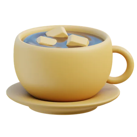 Hot Chocolate Cup  3D Icon