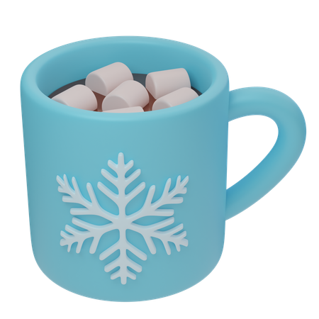 Hot Chocolate Cup  3D Icon