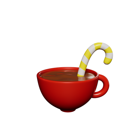 Hot Chocolate Cup  3D Icon