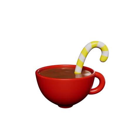Hot Chocolate Cup  3D Icon