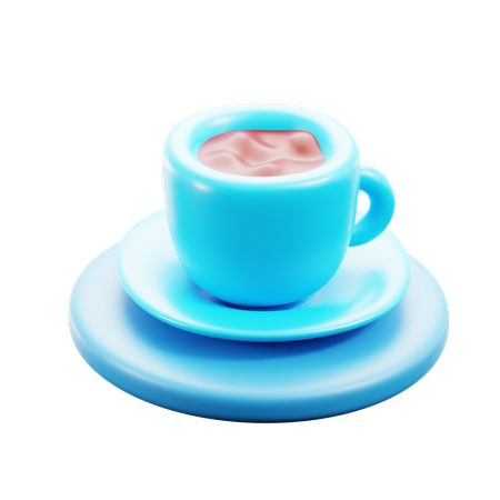 Hot Chocolate Drink  3D Icon