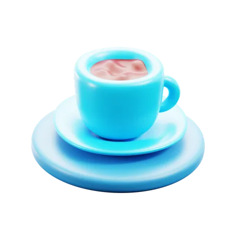 Hot Chocolate Drink  3D Icon