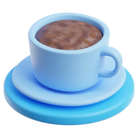 Hot Chocolate Drink  3D Icon