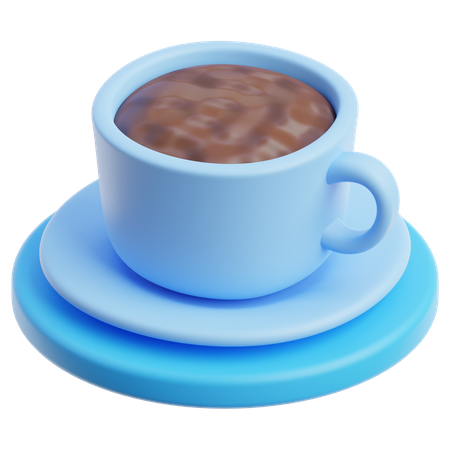 Hot Chocolate Drink  3D Icon