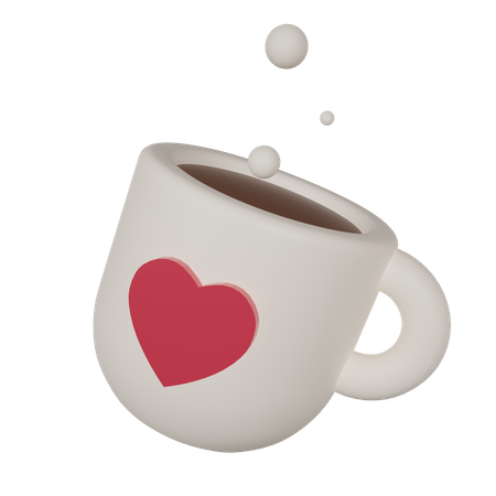 Hot Chocolate Drink 3D Icon