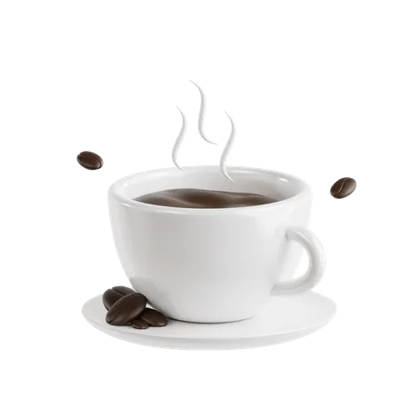 Hot Coffee  3D Icon